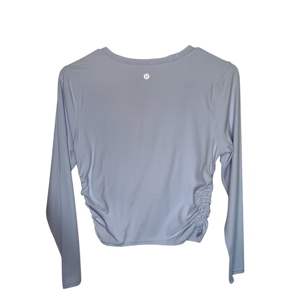 lululemon athletica Light Gray Long Sleeve Top - Picture 2 of 2